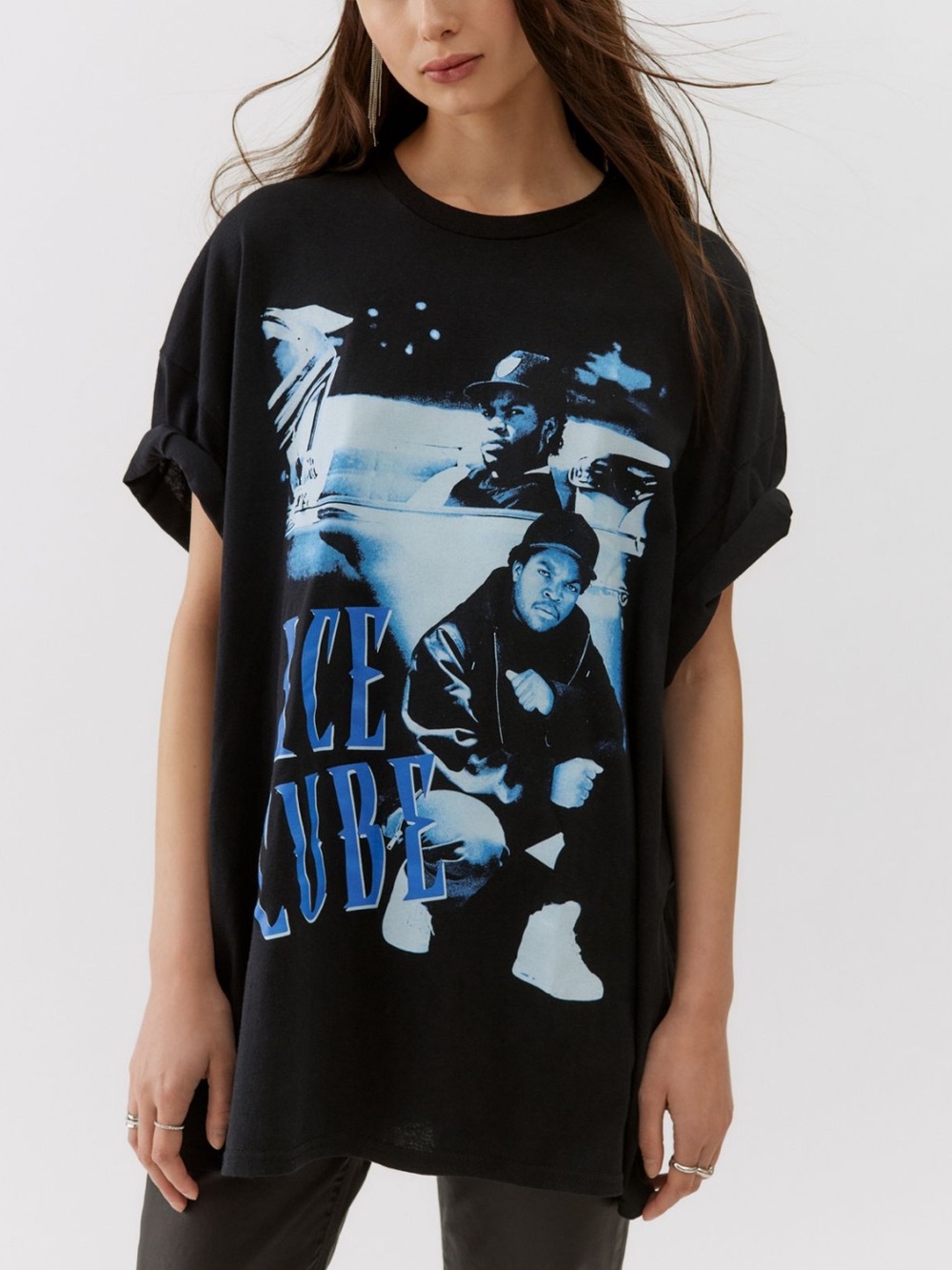 UO Ice Cube Graphic Oversized T-Shirt